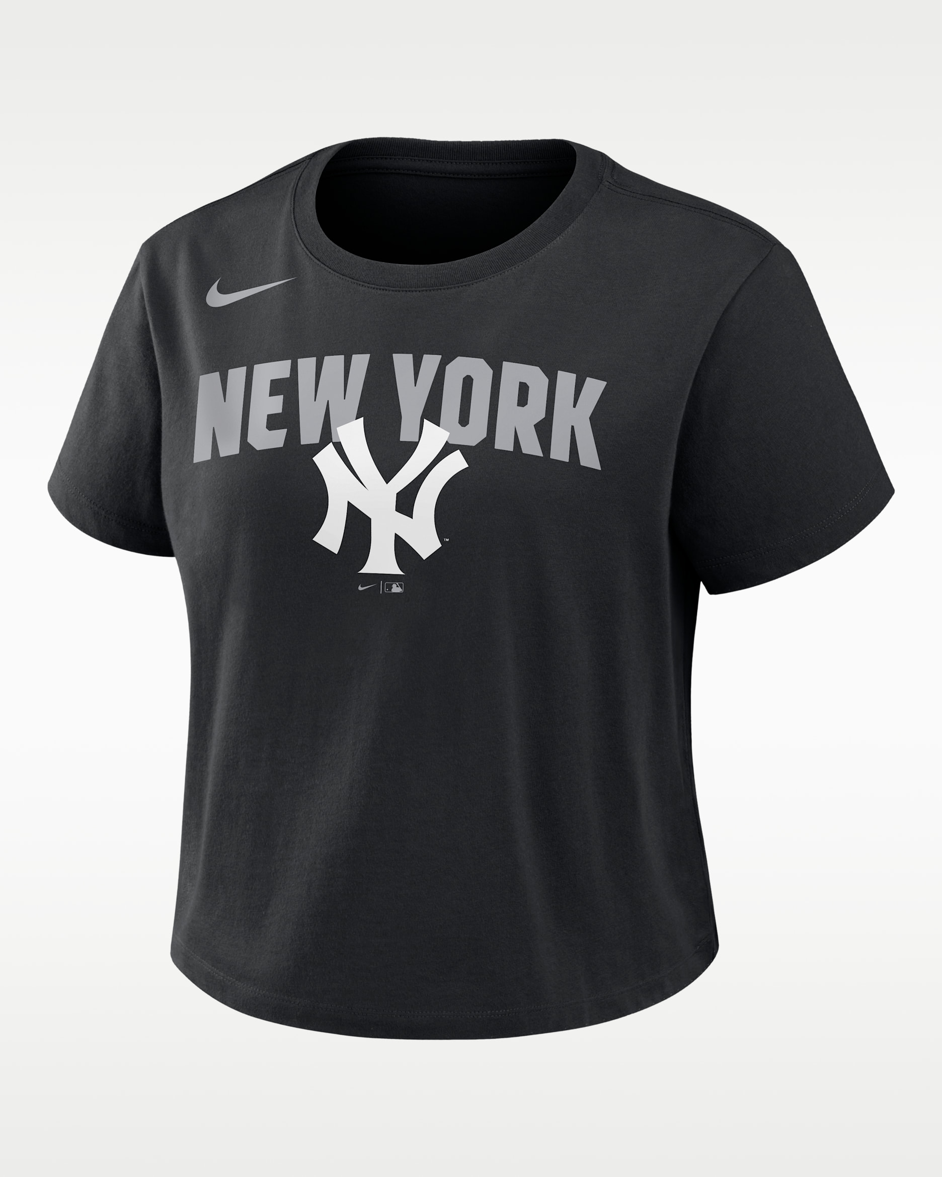 New York Yankees Mod Women's Nike MLB Cropped T-Shirt. Nike.com
